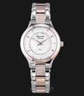Alexandre Christie Passion AC 2681 LH BTRSL Ladies Mother of Pearl Dial Dual Tone Stainless Steel-0