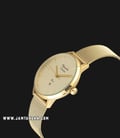 Alexandre Christie AC 2682 LD BGPIV Passion Ladies Gold Dial Gold Mesh Strap-1