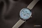 Alexandre Christie AC 2683 LF LSSMU Ladies Mother of Pearl Dial Gray Leather Strap-3