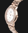 Alexandre Christie AC 2688 LD BRGSL Ladies White Pattern Dial Stainless Steel-1