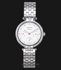 Alexandre Christie Passion AC 2690 BF BSSSL Ladies White Dial Stainless Steel-0