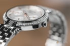 Alexandre Christie Passion AC 2690 BF BSSSL Ladies White Dial Stainless Steel-4