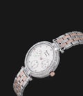 Alexandre Christie Passion AC 2690 BF BTRSL Ladies White Dial Dual Tone Stainless Steel-1