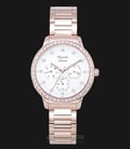 Alexandre Christie Passion AC 2691 BF BRGSL Ladies White Dial Rose Gold Stainless Steel-0