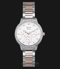 Alexandre Christie Passion AC 2691 BF BTRSL Ladies White Dial Dual Tone Stainless Steel-0