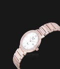 Alexandre Christie Passion AC 2698 LD BRGMS Ladies White Dial Rose Gold Stainless Steel Strap-1