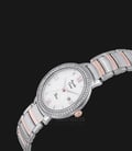 Alexandre Christie Passion AC 2698 LD BTRMS Ladies White Dial Dual Tone Stainless Steel Strap-1