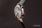 Alexandre Christie AC 2703 LH LRGMA Ladies Mother of Pearl Dial Black Leather Strap-4