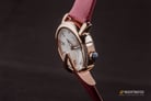 Alexandre Christie AC 2703 LH LRGMSRE Ladies Mother of Pearl Dial Red Leather Strap-4