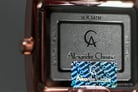 Alexandre Christie AC 2706 LH BRGMSRE Ladies White Dial Dual Color St. Steel with Ceramic Strap-5