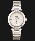 Alexandre Christie AC 2707 LD BCGMI Ladies Beige Dial Light Gold Stainless Steel-0