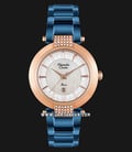 Alexandre Christie AC 2707 LD BURMS Ladies Mother of Pearl Dial Blue Stainless Steel-0