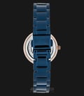Alexandre Christie AC 2709 LS BURBU Passion Ladies Blue Pattern Dial Blue Stainless Steel Strap-2