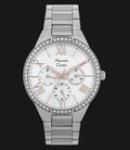 Alexandre Christie AC 2718 BF BSSSL Ladies White Dial Stainless Steel -0