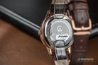 Alexandre Christie AC 2720 BF LRGMSBO Ladies Mother Of Pearl Dial Brown Leather Strap-5