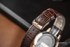 Alexandre Christie AC 2720 BF LRGMSBO Ladies Mother Of Pearl Dial Brown Leather Strap-6