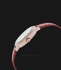 Alexandre Christie AC 2720 BF LRGMSRE Ladies Mother Of Pearl Dial Red Leather Strap-1