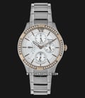 Alexandre Christie AC 2725 BF BTCSL Ladies Silver Dial Dual-Tone Stainless Steel-0