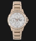 Alexandre Christie AC 2726 BF BRGSL Ladies White Dial Rose Gold Stainless Steel-0