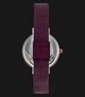 Alexandre Christie AC 2728 LH BRULP Ladies Purple Motif Dial Purple Stainless Steel-2