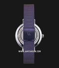 Alexandre Christie AC 2728 LH BTLPU Ladies Purple Motif Dial Purple Stainless Steel Strap-2