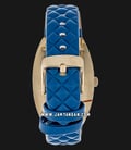 Alexandre Christie AC 2729 LH LGPSLBU Ladies White Dial Blue Leather Strap -2