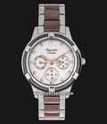 Alexandre Christie AC 2730 BF BTNSL Ladies White Dial Dual Tone Stainless Steel-0