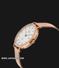 Alexandre Christie AC 2737 LD BRGSL SET Ladies Silver Dial Rose Gold Stainless Steel + Extra Strap-1