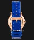 Alexandre Christie AC 2738 LD LRGBU SET Ladies Blue Dial Blue Leather Strap + Extra Strap-2