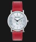 Alexandre Christie AC 2738 LD LSSSL SET Ladies Mother of Pearl Dial Red Leather Strap + Extra Strap-0