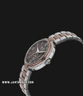 Alexandre Christie AC 2739 LD BTNBO Ladies Brown Pattern Dial Dual Tone Stainless Steel-1