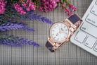 Alexandre Christie AC 2740 LD BRUSL Ladies Mother of Pearl Dial Purple Stainless Steel-3