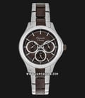 Alexandre Christie AC 2741 BF BTNBO Ladies Brown Dial Dual Tone Stainless Steel-0