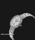 Alexandre Christie AC 2742 LD BSSSL Ladies White Pattern Dial Stainless Steel-1