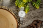 Alexandre Christie AC 2742 LD BSSSL Ladies White Pattern Dial Stainless Steel-3