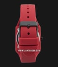 Alexandre Christie Passion AC 2744 BF RIPBARE Ladies Black Dial Red Rubber Strap-2