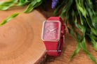 Alexandre Christie Passion AC 2744 BF RRGRE Ladies Red Dial Red Rubber Strap-3