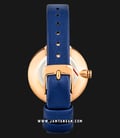 Alexandre Christie AC 2745 LH LRGBU Ladies Blue Dial Blue Leather Strap-2
