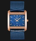 Alexandre Christie AC 2748 LH BURBU Ladies Blue Mother of Pearl Dial Blue Stainless Steel-0