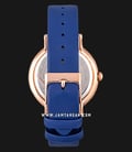 Alexandre Christie AC 2750 LD LRGBU Ladies Blue Dial Blue Leather Strap-2