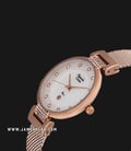 Alexandre Christie AC 2752 LD BRGSL Ladies White Mother of Pearl Dial Rose Gold Stainless Steel -1