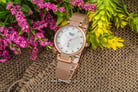 Alexandre Christie AC 2752 LD BRGSL Ladies White Mother of Pearl Dial Rose Gold Stainless Steel -3