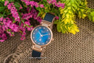 Alexandre Christie AC 2752 LD BURBU Ladies Blue Mother of Pearl Dial Blue Stainless Steel -3