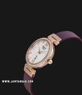 Alexandre Christie AC 2754 LD BRDMS Ladies Mother of Pearl Dial Dual Tone Stainless Steel Strap-1