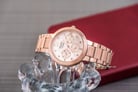 Alexandre Christie AC 2766 BF BRGMD Ladies Silver Dial Rose Gold Stainless Steel-3