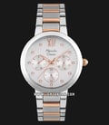 Alexandre Christie AC 2766 BF BTRMS Ladies Silver Dial Dual Tone Stainless Steel -0