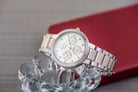 Alexandre Christie AC 2766 BF BTRMS Ladies Silver Dial Dual Tone Stainless Steel -3