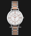 Alexandre Christie Passion AC 2769 LH BTRSL Ladies Silver Dial Dual Tone Stainless Steel Strap-0