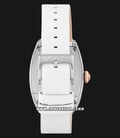 Alexandre Christie AC 2780 BF LTRMS Ladies Mother Of Pearl Dial White Leather Strap-2