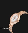 Alexandre Christie AC 2781 LD BRGSL Ladies White Dial Rose Gold Stainless Steel -1